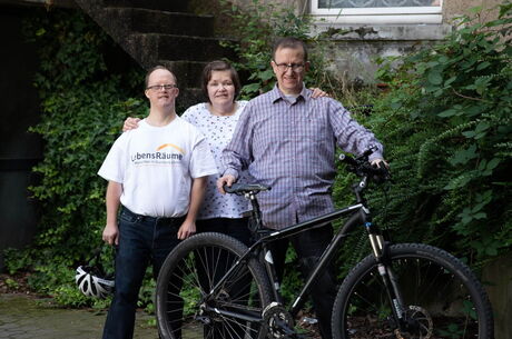 Gemeinschaftliches Wohnen zu dritt und mit Fahrrad