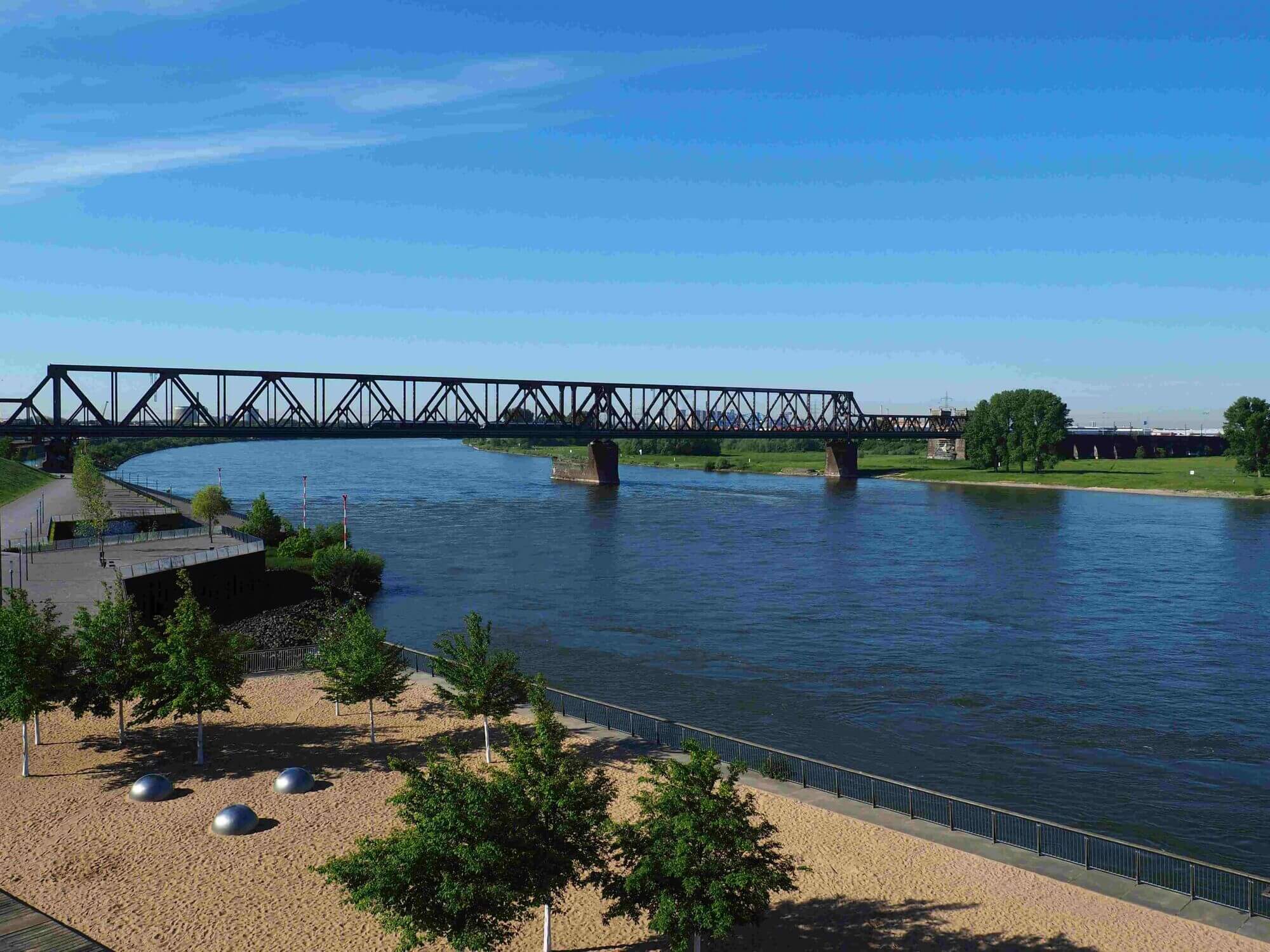 Lebensräume Duisburg - Den Rhein in der Nähe